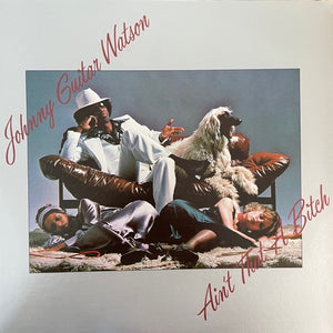 JOHNNY GUITAR WATSON | AINT THAT A BITCH - USA - STICKER ON COVER