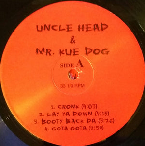 UNCLE HEAD AND MR KUE DOG | CRONK - 12 - GENERIC SLEEVE