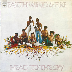 EARTH WIND AND FIRE | HEAD TO THE SKY - US - WRITING ON COVER - SIDE 1 BIT ROUGH