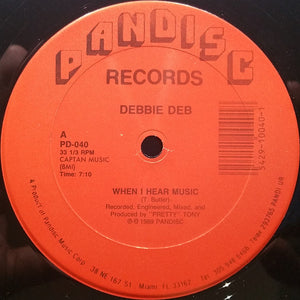 DEBBIE DEB | WHEN I HEAR MUSIC - 12