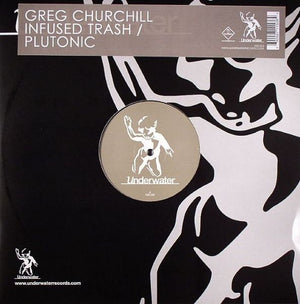 GREG CHURCHILL | INFUSED TRASH / PLUTONIC 12 - STICKER WEAR ON COVER