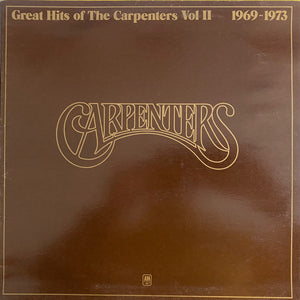 CARPENTERS | GREAT HITS OF THE CARPENTERS VOL 2 1969 - 1973 - NZ / AU - BIT ROUGH