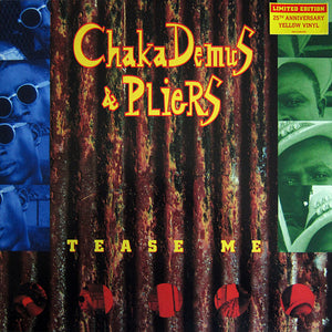 DEMUS CHAKA AND PLIERS | TEASE ME LP - YELLOW