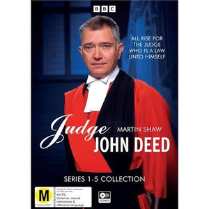 JUDGE JOHN DEED | JUDGE JOHN DEED SEASONS 1 TO 5 - MISSING S1 DISC 2 (13DVD)