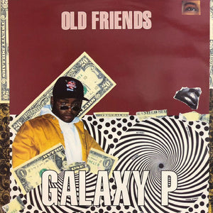 GALAXY P | OLD FRIENDS - STAMP ON COVER AND LABEL