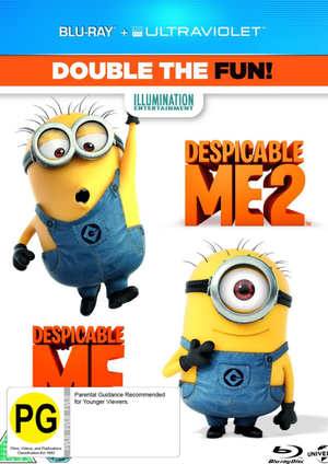 MOVIE BLUFAM | DESPICABLE ME 1&2 (BLU RAY)