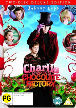 MOVIE FA | CHARLIE AND THE CHOCOLATE FACTORY (2 DVD) (2005) (ZONE 2)