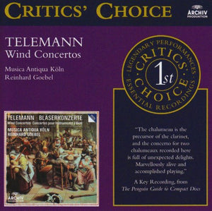 TELEMANN / GOEBEL | WIND CONCERTOS