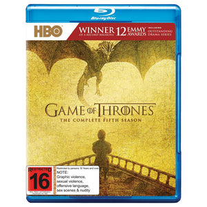 GAME OF THRONES | GAME OF THRONES SEASON 5 (4 BLURAY)