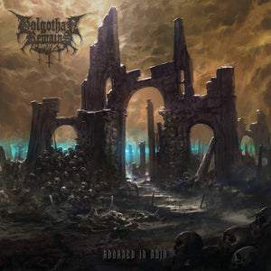 GOLGOTHAN REMAINS | ADORNED IN RUIN - BLUE GALAXY MARBLE