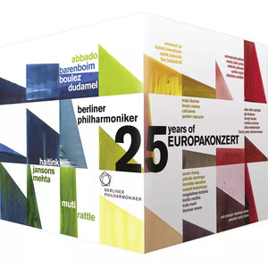 BERLINER PHILHARMONIKER | 23 YEARS OF EUROPAKONZERT (25 DVD)