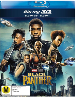 MOVIE BLUACT | BLACK PANTHER (2018) (3DBLU - RAY)