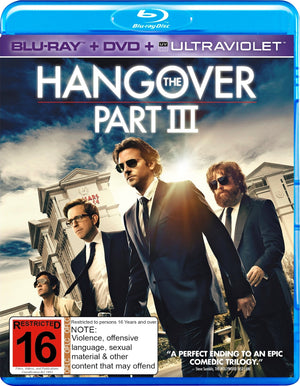 MOVIE BLUCOM | HANGOVER PART III - COMBO PACK (BLU - RAY/DVD)