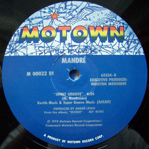 MANDRE | SPIRIT GROOVE / FREAKINS FINE - 12 - MOTOWN SLEEVE WITH HYPE
