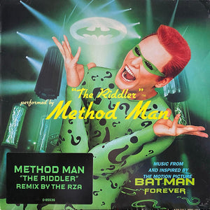 METHOD MAN | RIDDLER - 12  - PICTURE SLEEVE