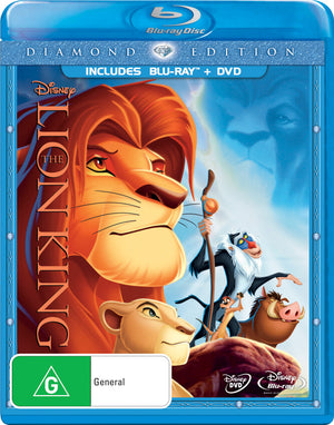 MOVIE BLFA | LION KING - DIAMOND EDITION (BLU - RAY / DVD)