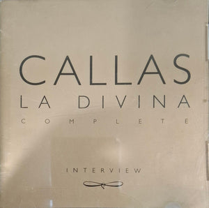 MARIA CALLAS | LA DIVINA COMPLETE INTERVIEW