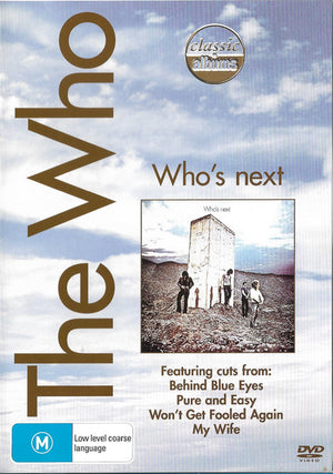 WHO | WHO'S NEXT - CLASSIC ALBUMS