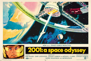 2001 A SPACE ODYSSEY RETRO MOVIE POSTER ONE SHEET MAXI SIZE RARE 166