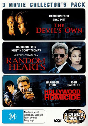 MOVIE THR | DEVILS OWN / RANDOM HEARTS / HOLLYWOOD HOMICIDE (3 DVD)