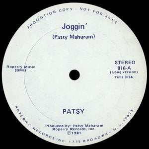 PATSY | JOGGIN 12 - US - GENERIC SLEEVE