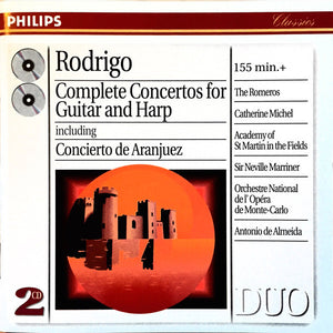 RODRIGO / DE ALMEIDA | COMPLETE CONCERTOS FOR GUITAR AND HARP (2CD)