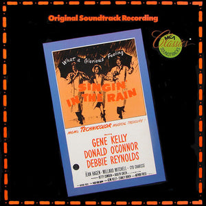 SOUNDTRACK | SINGIN IN THE RAIN - ORIGINAL SOUNDTRACK RECORDING - 1986 PRESSING - PROMO