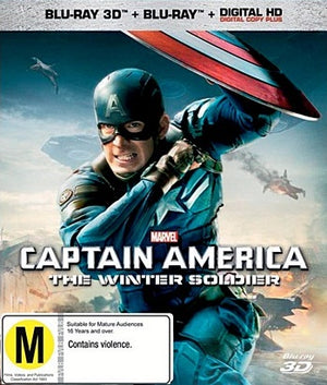 MOVIE BLUACT | CAPTAIN AMERICA WINTER SOLDIER (2BLU-RAY)