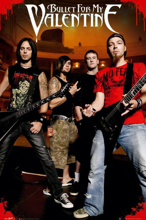 BULLET FOR MY VALENTINE THEATRE POSTER 134