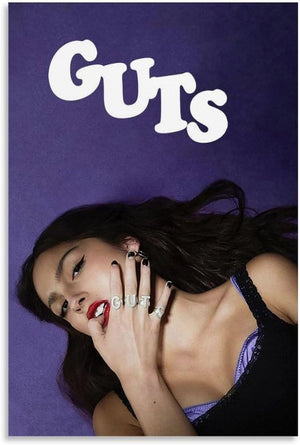 OLIVIA RODRIGO GUTS MINI PRINT 30*40CM