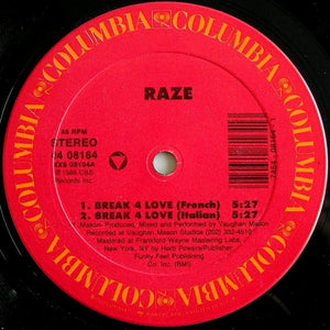 RAZE | BREAK 4 LOVE 12 - GENERIC BLACK SLEEVE