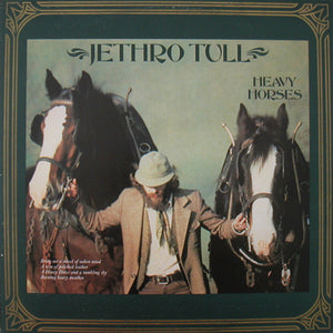 JETHRO TULL | HEAVY HORSES - UK - WRITING ON SLEEVE