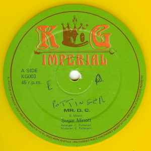 SUGAR MINOTT | MR D C - 12 - YELLOW VINYL