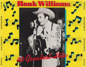 HANK WILLIAMS | 40 GREATEST HITS (2CD)