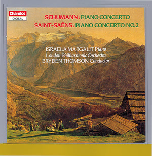 SCHUMANN / SAINT-SAENS | PIANO CONCERTO / PIANO CONCERTO NO 2 - MARGALIT LPO THOMSON