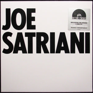 SATRIANI JOE | JOE SATRIANI - 45RPM - 2014 REISSUE - NUMBERED