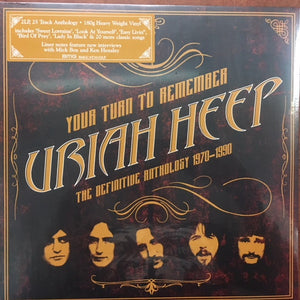 URIAH HEEP | YOUR TURN TO REMEMBER - THE DEFINITIVE ANTHOLOGY 1970 - 1990 - YELLOW EDITION - 2LP