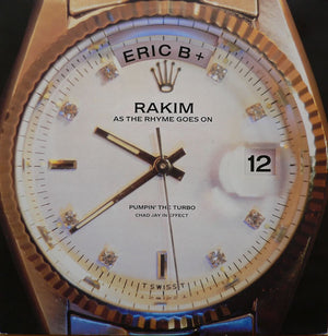 ERIC B AND RAKIM | AS THE RHYME GOES ON - 12 - PICTURE SLEEVE