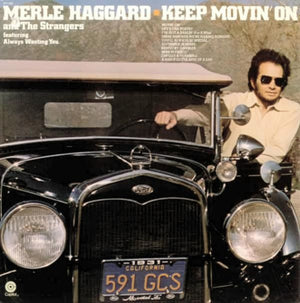 MERLE HAGGARD | KEEP MOVIN ON - US - PUNCH HOLE