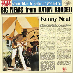 KENNY NEAL | BIG NEWS FROM BATON ROUGE - STAMP ON LABEL