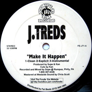 J TREDS | MAKE IT HAPPEN - 12 - GENERIC SLEEVE