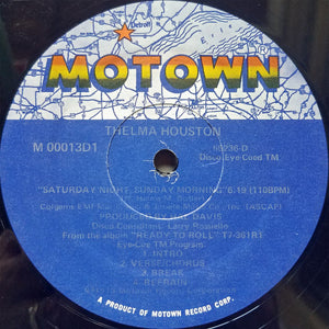 THELMA HOUSTON | SATURDAY NIGHT SUNDAY MORNING - 12 - MOTOWN COMPANY SLEEVE