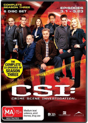 CSI | CSI SEASON 3 (6DVD)