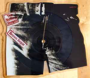 ROLLING STONES | BROWN SUGAR - 7" SHAPED PICTURE DISC - UK