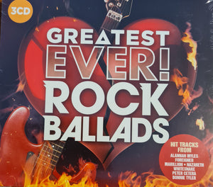 VARIOUS | GREATEST EVER ROCK BALLADS (3CD DIGI)