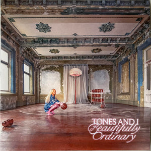 TONES AND I | BEAUTIFULLY ORDINARY - POWDER PINK AND SILVER MARBLE WAX (2LP)