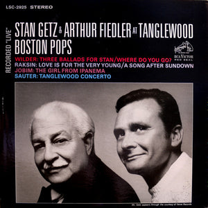STAN GETZ / ARTHUR FIEDLER | STAN GETZ AND ARTHUR FIEDLER AT TANGLEWOOD - US