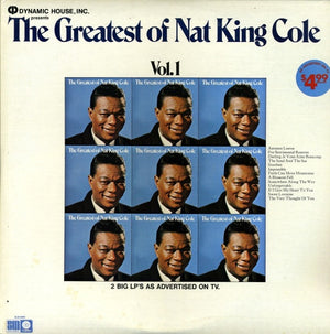 NAT KING COLE | GREATEST OF NAT KING COLE - HOLE IN COVER
