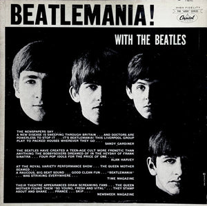 BEATLES | BEATLEMANIA - CANADA - TAPE RESIDUE ON COVER