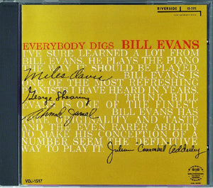 BILL EVANS | EVERYBODY DIGS BILL EVANS (JAPANESE)